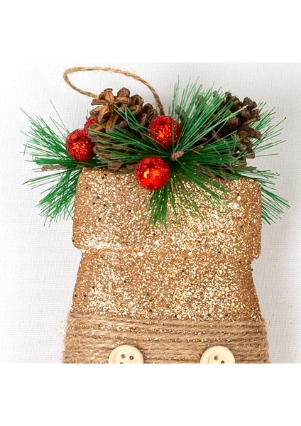Yılbaşı Süsü Eldiven Berry'li 2'li Paket Dore 12X18,5 Cm. modelleri