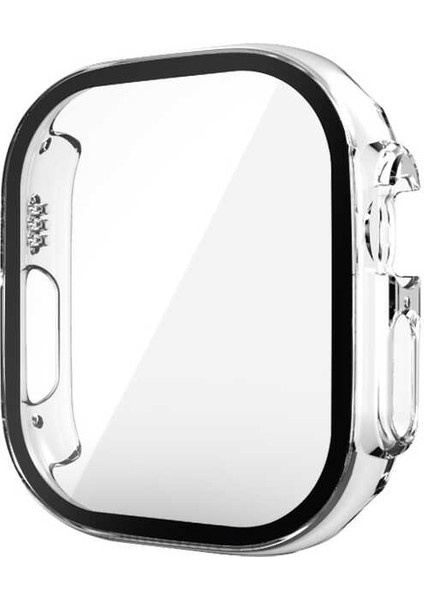 Apple Watch 2/3/4/5/6/7/8/se/nike Ultra 49MM Kılıf Kasa ve Ekran Koruyucu 360 Tam Koruma Kapak (Gard 20)