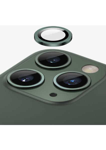 Apple iPhone 11 Pro Kamera Lens Koruyucu Kolay Takma Aparatlı (Cl-01) fırsatları