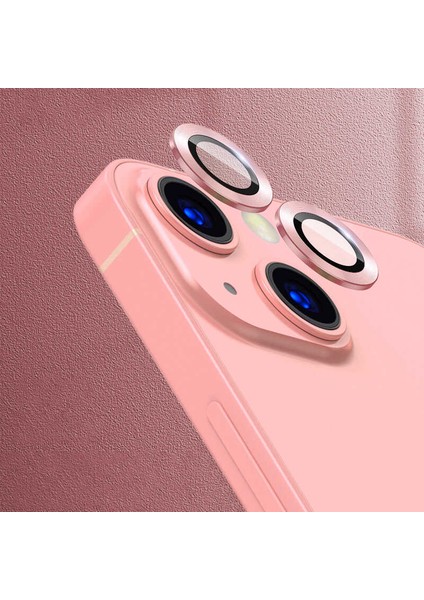 Apple iPhone 13 Kamera Lens Koruyucu Kolay Takma Aparatlı (Cl-02)