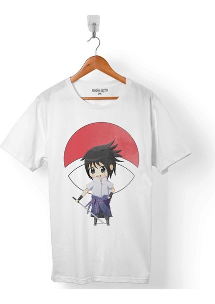 Naruto Sasuke Chıbı Uchıha Shıppuden Erkek Tişört