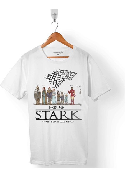 Game Of Thrones House Stark Wınter Is Comıng Erkek Tişört