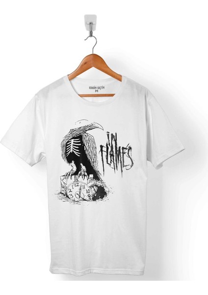 In Flames Sıren Chams Logo Erkek Tişört