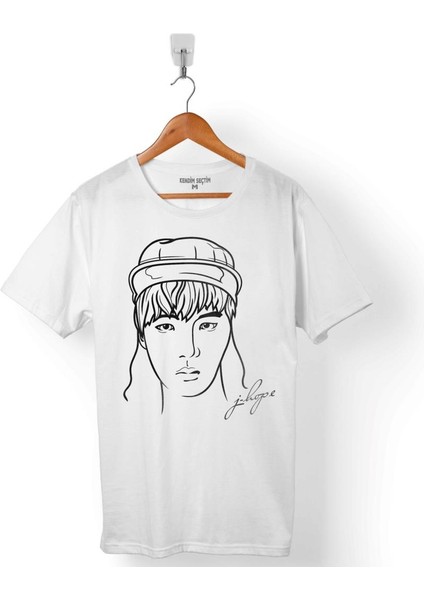 Bts Bangtan Boys J Hope J-Hope Logo Erkek Tişört