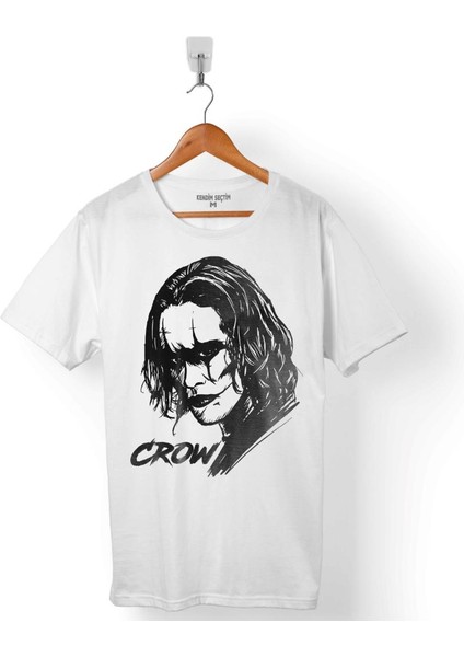 Brandon Lee The Crow Face Ölümsüz Aşk Erkek Tişört