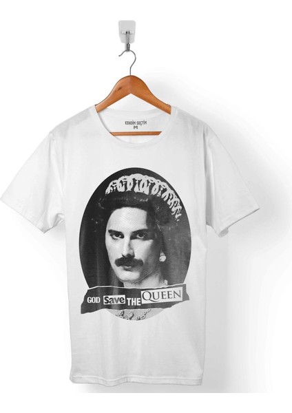 God Save The Queen Freddıe Mercury Erkek Tişört