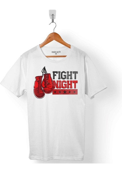 Box Boks Eldiveni Boxıng Fıght Dövüşçü Erkek Tişört