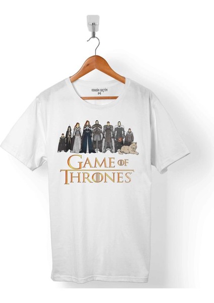 Game Of Thrones Stark Anıme Wolf Kurt Erkek Tişört