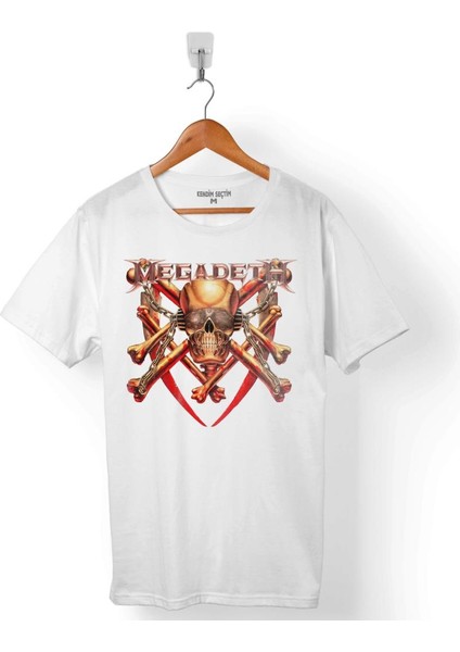 Megadeth Skull Kıllın Is Erkek Tişört