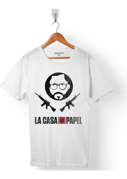 La Casa De Papel Lacasa Logo Erkek Tişört