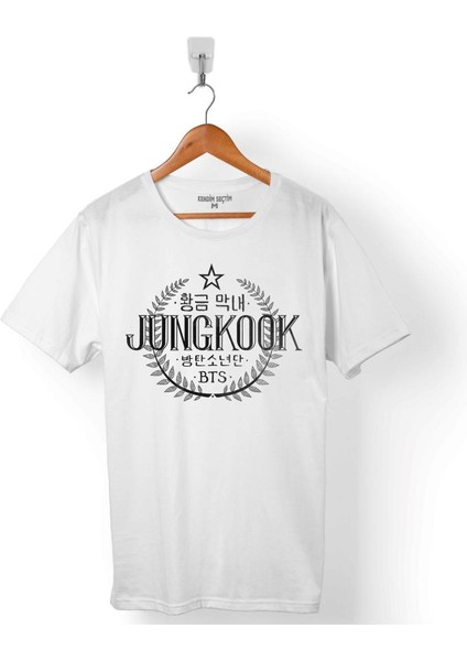 Bts Bangtan Boys Junkook 97 Logo Erkek Tişört