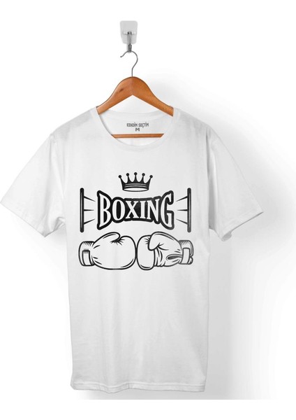Kıck Box Boks Boxıng Fıght Dövüşçü Erkek Tişört
