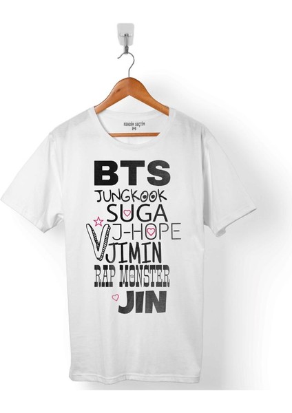 Bts Bangtan Boys Junkook Suga Jımın Erkek Tişört