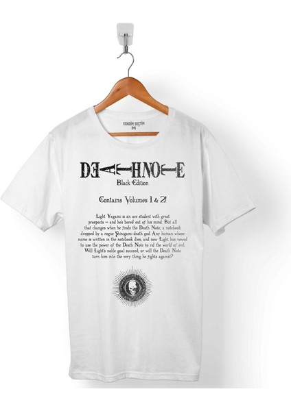 Death Note Black Edıtıon Ölüm Oyunu Erkek Tişört