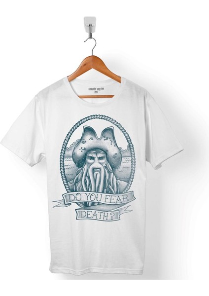 Davy Jones Do You Fear Death Karayip Korsanları Erkek Tişört
