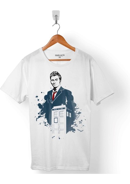 Doctor Who Bow Tıes Logo Peter Capaldı Erkek Tişört