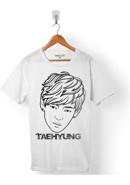 Bts Bangtan Boys Taehyung Logo Erkek Tişört