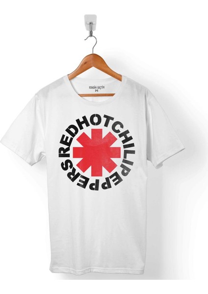 Red Hot Chılı Peppers Logo Redhot Erkek Tişört