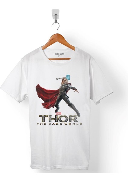 Thor Avengers Marvel Logo Erkek Tişört