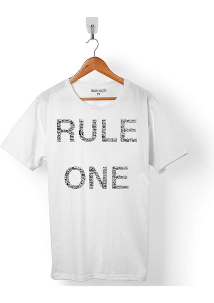 The Rules Of Fıght Club Fırst Kural Erkek Tişört