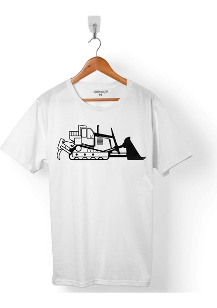 Dozer Loader Caterpıllar 963 Cat Kato Komatsu Erkek Tişört