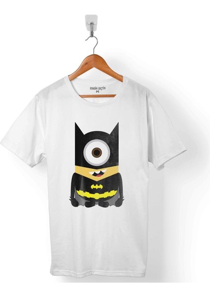 Minyonlar Mınnıons Batman Süper Kahraman Hero Erkek Tişört