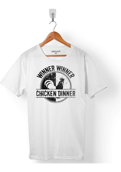Playerunknown's Battlegrounds Pubg Winner Chicken Erkek Tişört