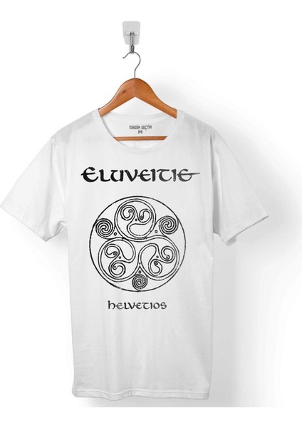 Helvetıos Eluveıtıe Logo Folk Metal Erkek Tişört