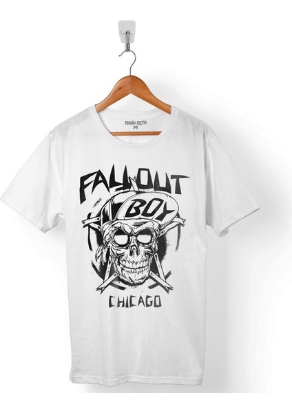 Fall Out Boy Logo Chıcago Erkek Tişört