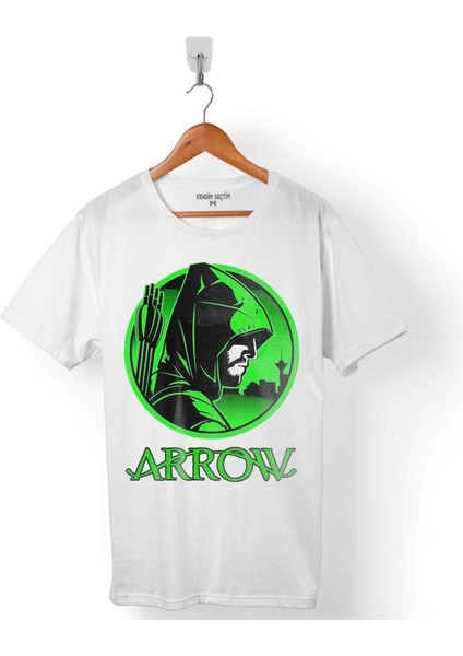The Green Arrow Logo Erkek Tişört