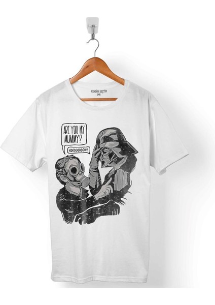 Star Wars Are You My Mummy Super Vader Erkek Tişört