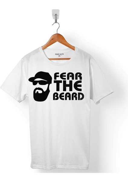 James Harden Fear The Beard Houstan Basketball Nba3 Erkek Tişört