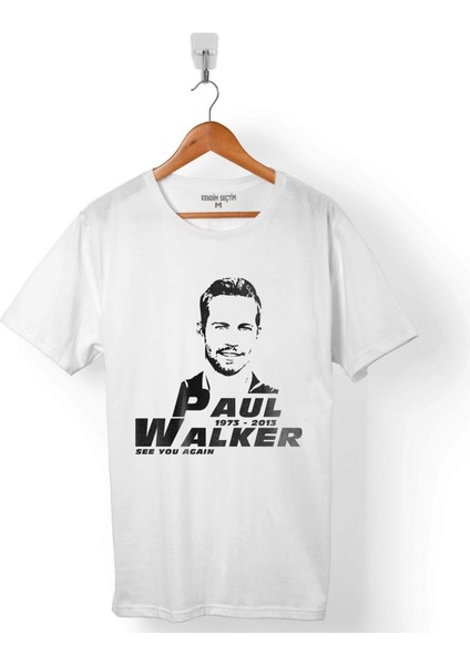 Paul Walker 1973 2013 See You Agaın Hızlı ve Öfkeli Erkek Tişört