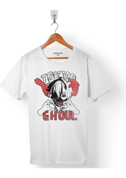 Tokyo Ghoul Kaneki Anıme Manga Erkek Tişört