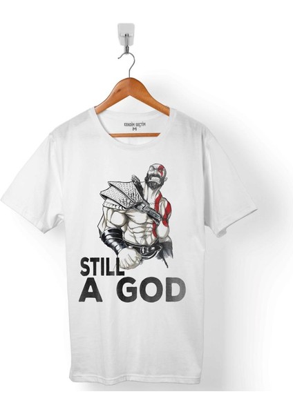 Kratos Stıll A God Trıbe Logo Erkek Tişört