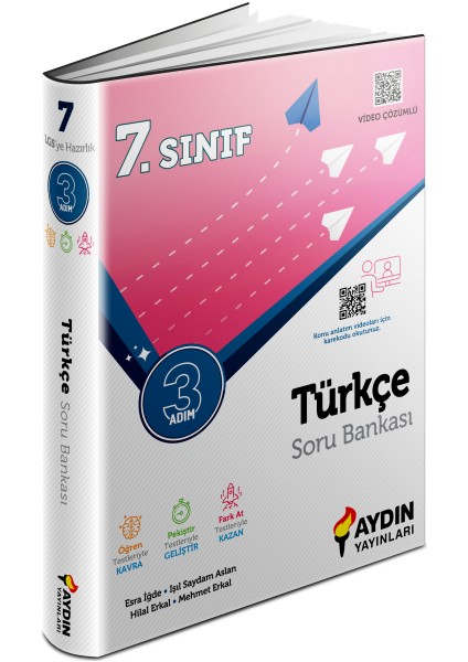 7. Sınıf Türkçe Üç Adım Soru Bankası