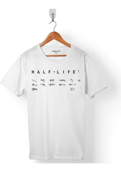 Half Lıfe 2 Halflıfe2 Counter Strıke Logo Erkek Tişört