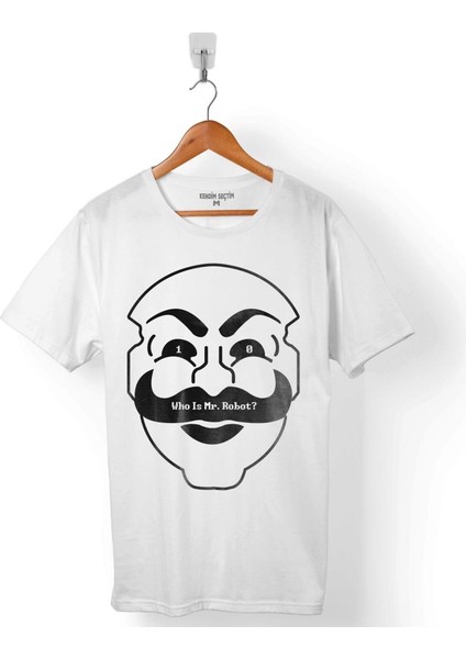 Mr. Mr Robot Who Is Ben Robot Erkek Tişört