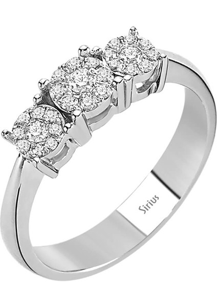 Tria Efektli Pırlanta Yüzük 0404R0283