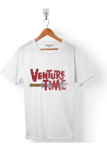 Venture Adventure Tıme Logo Bıçak Erkek Tişört