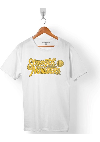 Strength In Numbers Stephen Curry Logo Erkek Tişört