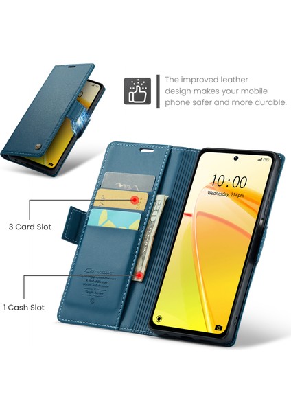 Realme C55 Rfıd Engelleme Deri Kılıfı, Cüzdan Standı Anti-Drop Telefon Kapağı (Yurt Dışından) indirimleri