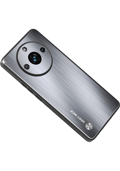 Realme 11 Pro 5g / 11 Pro+ 5g Koruyucu Kılıf Alüminyum Alaşım+ Tpu Fırçalanmış Cep Telefonu Kapağı (Yurt Dışından)