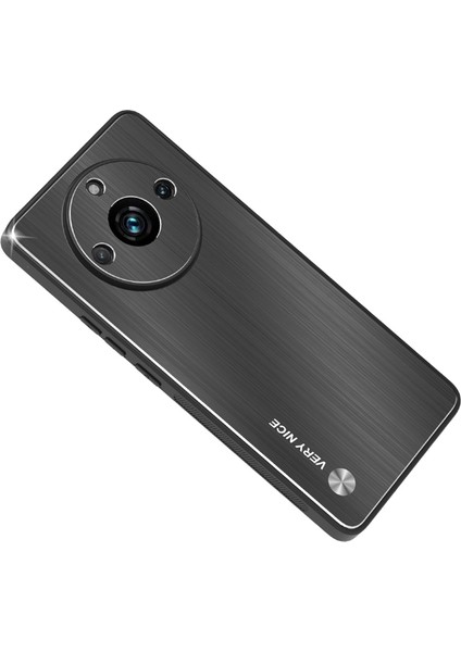 Realme 11 Pro 5g / 11 Pro+ 5g Koruyucu Kılıf Alüminyum Alaşım+ Tpu Fırçalanmış Cep Telefonu Kapağı (Yurt Dışından)