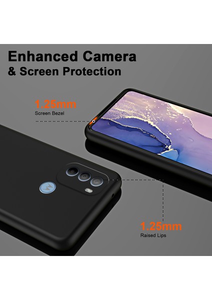 Motorola Moto G31 4g Kauçuk Tpu Kılıfı, Fiber Astar 2.2mm Kalınlık Telefon Kapağı (Yurt Dışından) fırsatları