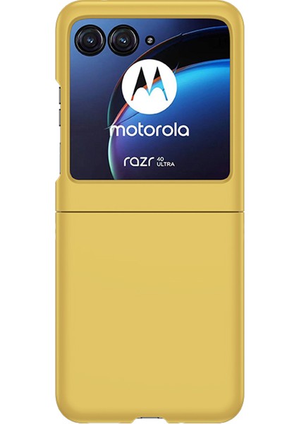 Motorola Razr 40 Ultra 5g Sert Pc Telefon Kılıfı Ultra-Ince Cilt Touch Arka Kapak (Yurt Dışından)