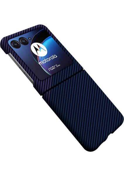 Motorola Razr 40 Ultra 5g Karbon Fiber Doku Telefon Kılıfı Anti Drop Pc Telefon Kapağı (Yurt Dışından) fiyatları