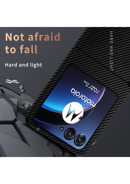 Motorola Razr 40 Ultra 5g Karbon Fiber Doku Telefon Kılıfı Anti Drop Pc Telefon Kapağı (Yurt Dışından) fırsatları