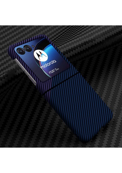 Motorola Razr 40 Ultra 5g Karbon Fiber Doku Telefon Kılıfı Anti Drop Pc Telefon Kapağı (Yurt Dışından) indirimleri