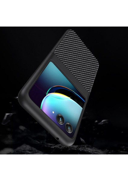 Motorola Razr 40 Ultra 5g Anti-Drop Telefon Kılıfı Fiber Karbon Doku Pc Telefon Kapağı (Yurt Dışından) fırsatları
